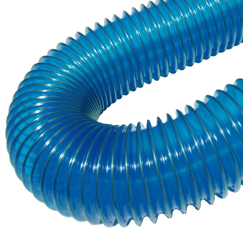 Rubber-Cal XPV 708 - PV Flexible Duct - 1.75"ID x 10FT - Blue
