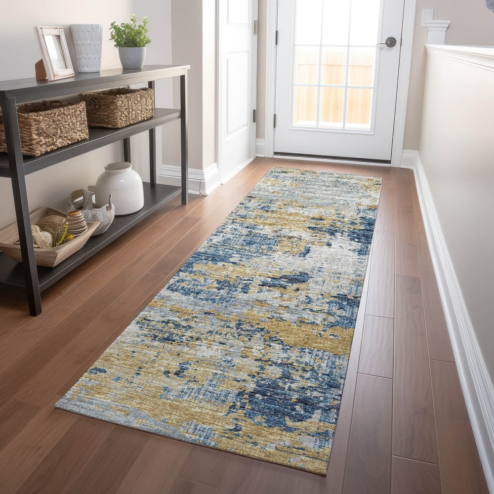 Premium Washable Super Soft Abstract Modern Mayfield Rug