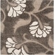 preview thumbnail 50 of 55, SAFAVIEH Florida Shag Neliha Floral 1.2-inch Thick Rug 4' Square - Smoke/Beige - Square