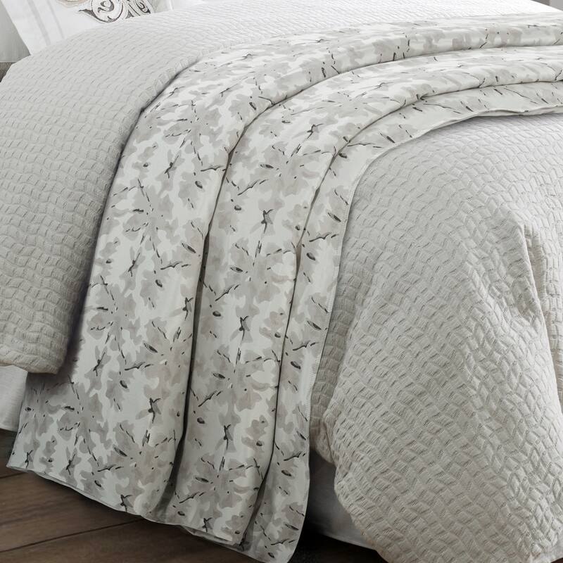 HiEnd Accents Warshack Inkblot Duvet Cover Set, 3PC