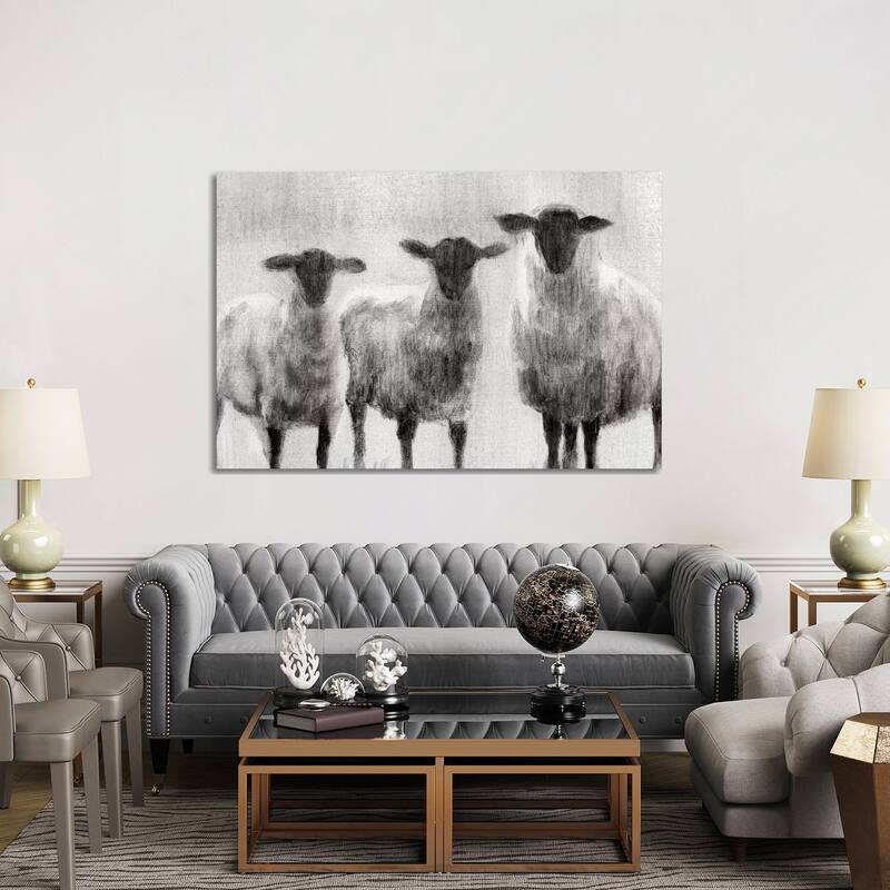 iCanvas "Rustic Sheep I" by Ethan Harper Canvas Print