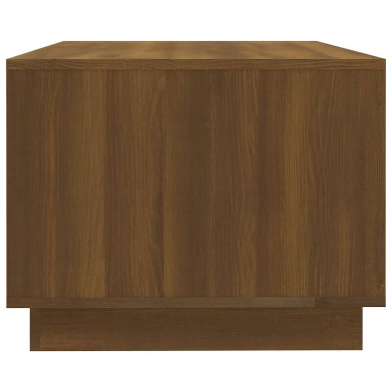 vidaXL Coffee Table Accent End Side Sofa Table for Living Room Engineered Wood - 40.2" x 21.7" x 16.9"
