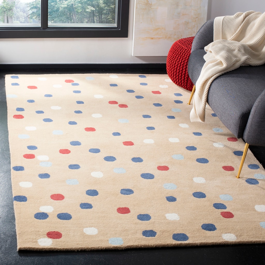 Martha Stewart by SAFAVIEH, Confetti Dot Wool Rug
