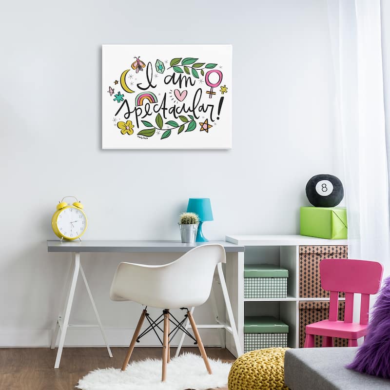 Stupell Motivational I Am Spectacular Canvas Wall Art Design By Mandy Ford Art + Illustration