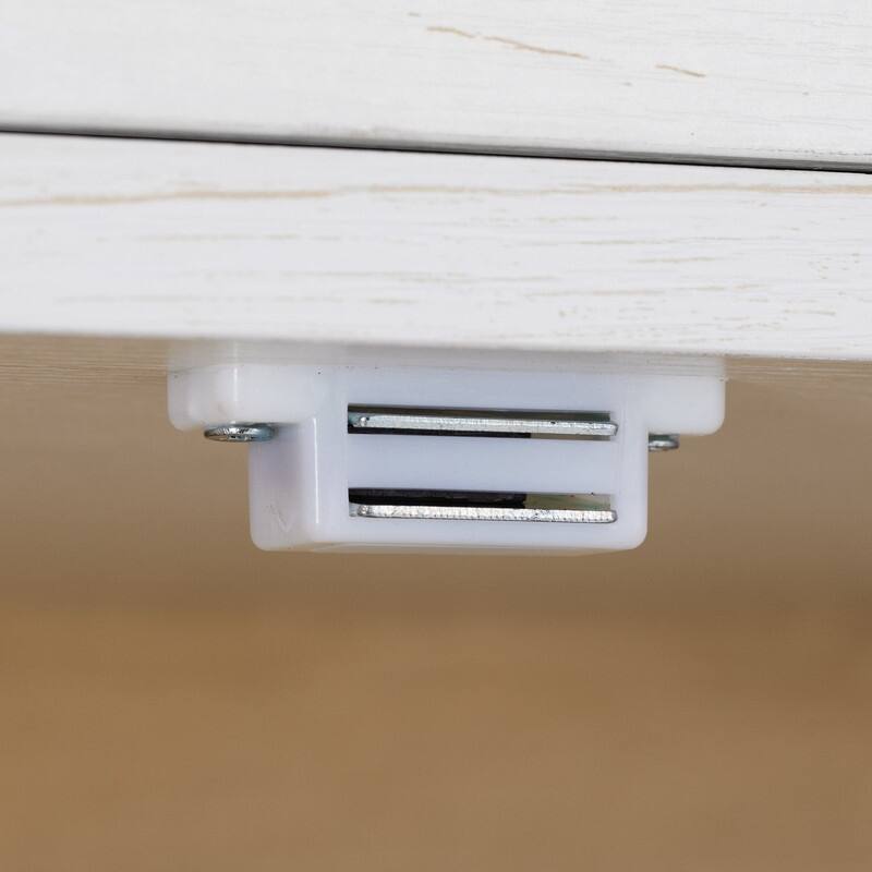 Farmhouse 78.2" Kitchen Pantry Cabinet with 4 Doors, 3 Adjustable Shelves and 3 Drawers