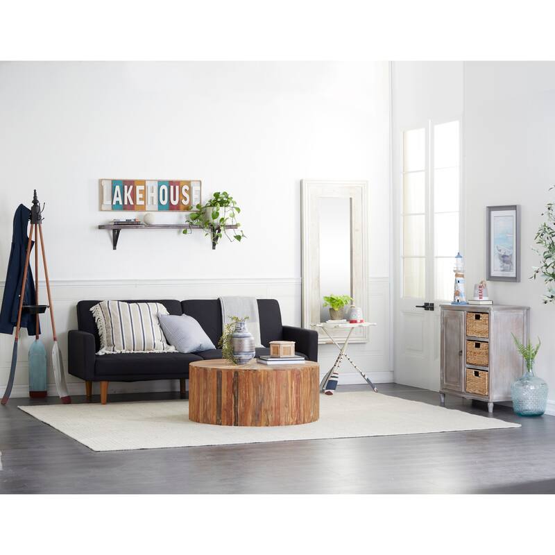 Metal Coat Rack - Brown - Roche River Decor - 16"Wx16"Lx69"H