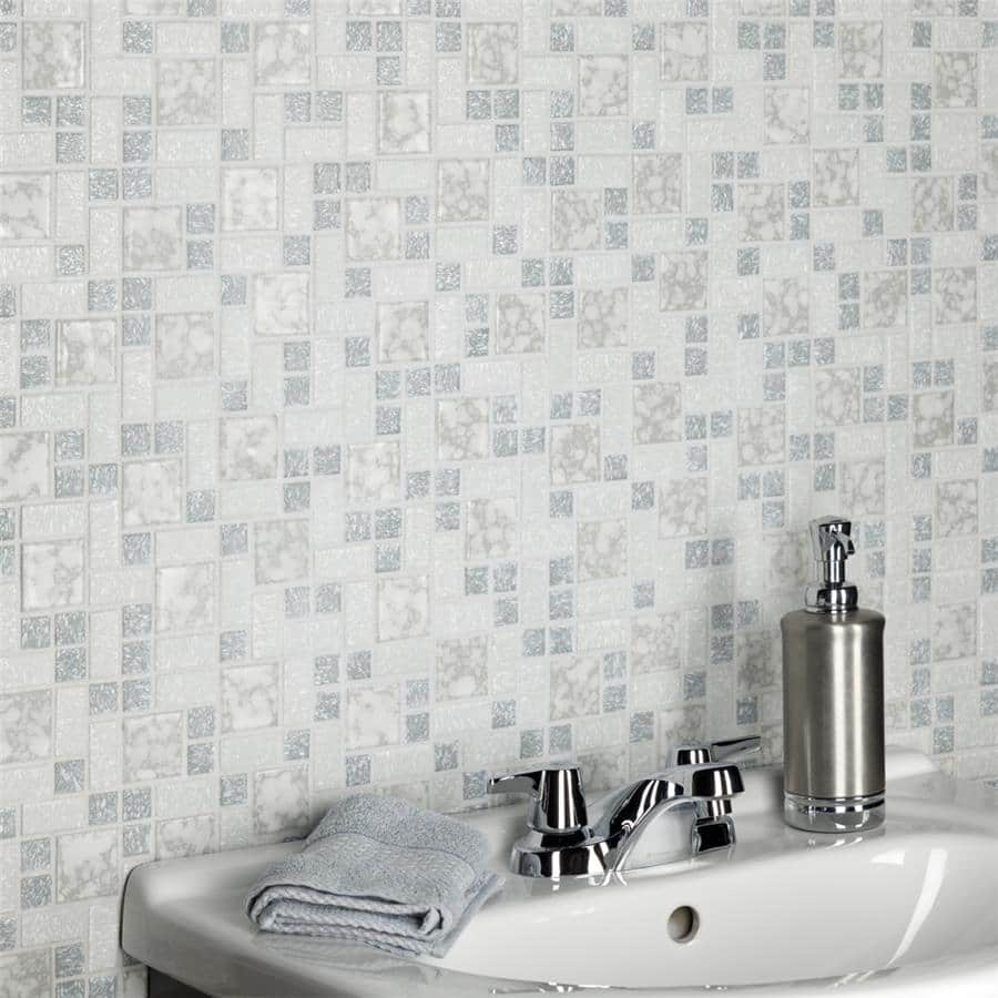 Merola Tile University Light Grey 11-3/4" x 11-3/4" Porcelain Floor and Wall Tile