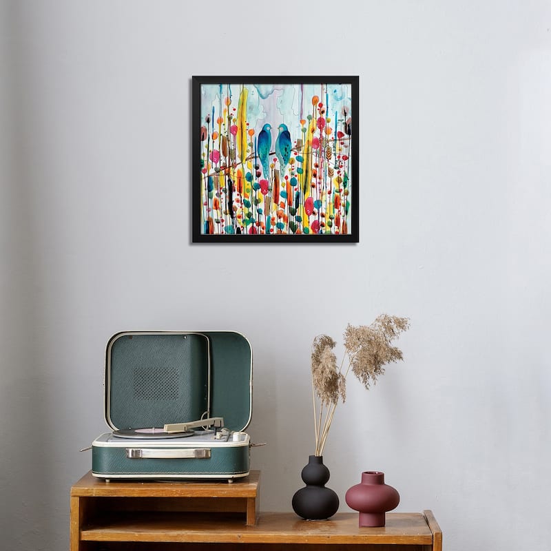 We Premium Framed Poster by Sylvie Demers