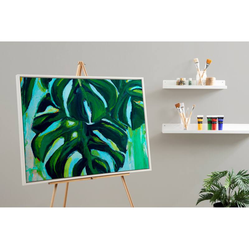 Kate and Laurel Sylvie Blank Framed Canvas
