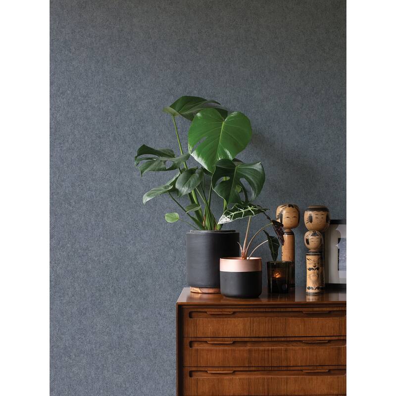 Advantage Genki Denim Distressed Wallpaper - 20.9in x 396in x 0.025in - 20.9in x 396in x 0.025in