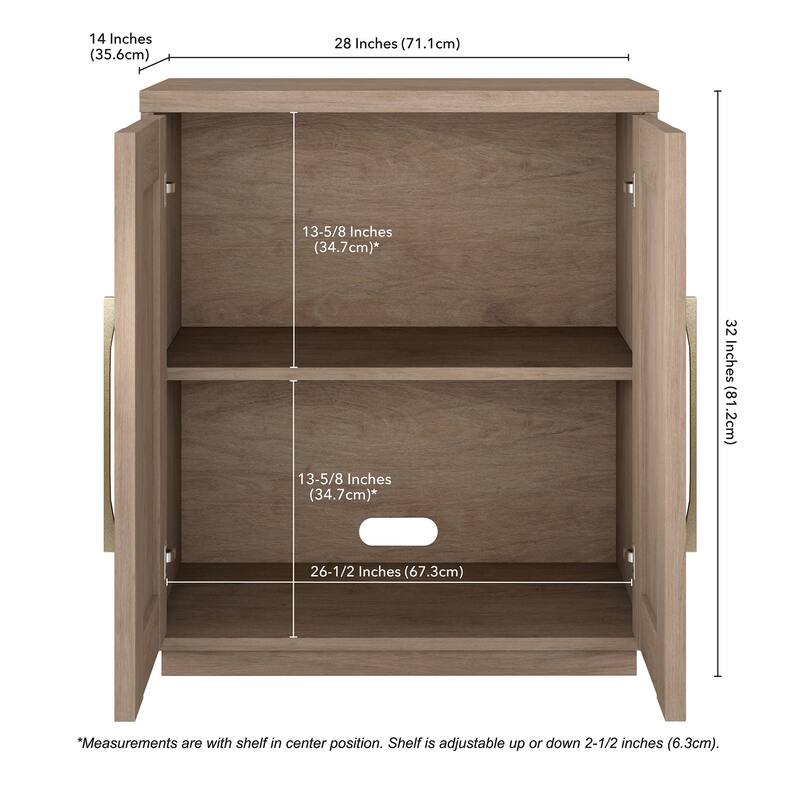 Tillman 28" Wide Rectangular Accent Cabinet - 28" Wide