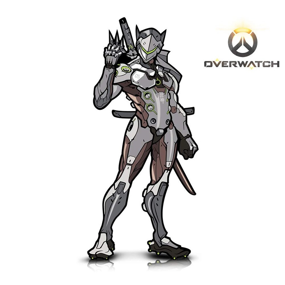 Figpin Overwatch Genji Collectible Pin With Premium Display Case Overstock