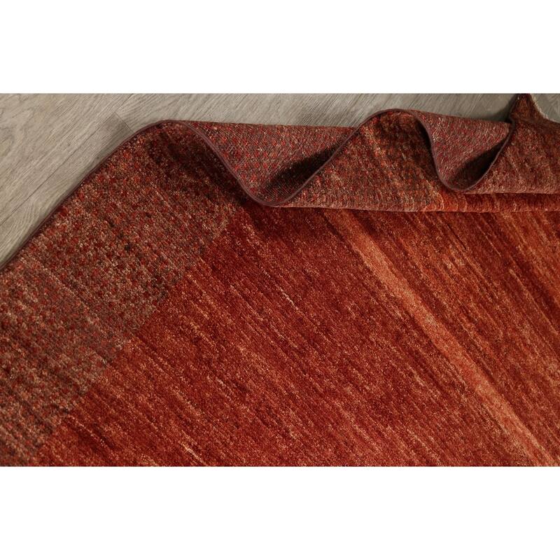 Gabbeh Kashkoli Oriental Wool Area Rug Handmade Modern Carpet - 5'9" x 7'1"