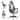 Gymax Gaming Chair w/ Headrest Reclining Backrest Lumber Support