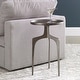 preview thumbnail 6 of 4, Uttermost Kenna Aluminum Accent Table