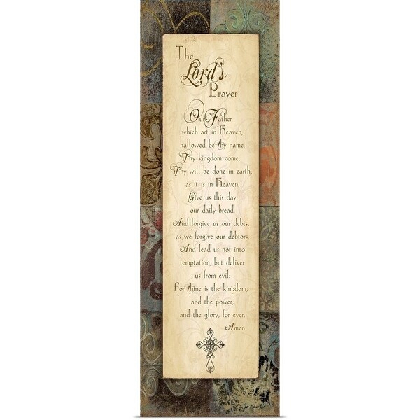 "The Lord's Prayer" Poster Print
