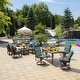 preview thumbnail 25 of 24, Arden Selections Aurora Damask Outdoor Chaise Lounge Cushion