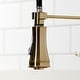 preview thumbnail 26 of 29, Kingston Brass Essex Double-Handle Wall-Mount Pre-Rinse Bridge Kitchen Faucet