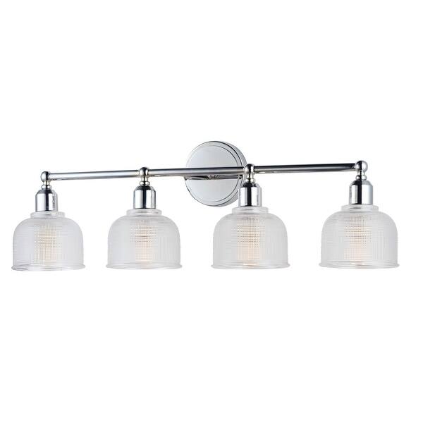 slide 2 of 5, Hollow 4-Light Bath Vanity - Polished chrome