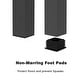 preview thumbnail 10 of 9, Adam Sturdy Twin Over Twin Metal Bunk Bed, Low Profile, Safe Climbing with Stable Ladder, for Kids & Adults