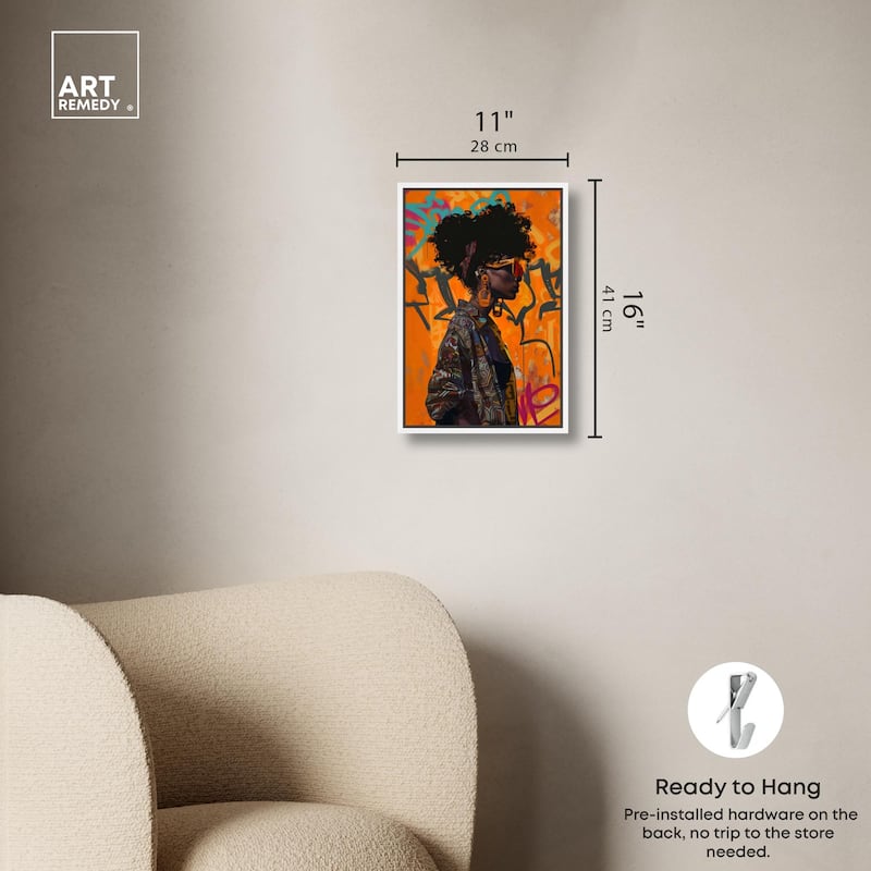 Street Wear Canvas by Art Remedy