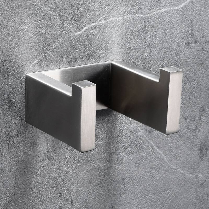 Modern 4-Piece Stainless Steel Bathroom Hardware Set