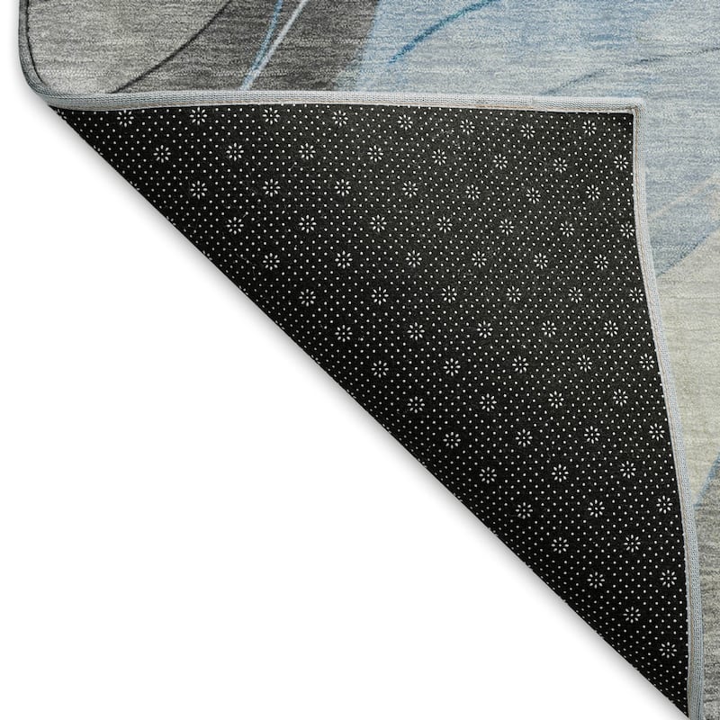 Premium Washable Super Soft Modern Waves Mayfield Rug
