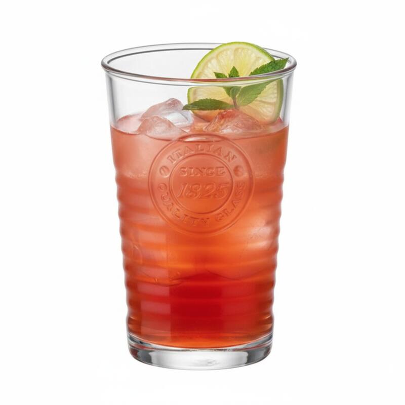 Bormioli Rocco Set of 6 Officina 1825 Water Glasses - 11 oz