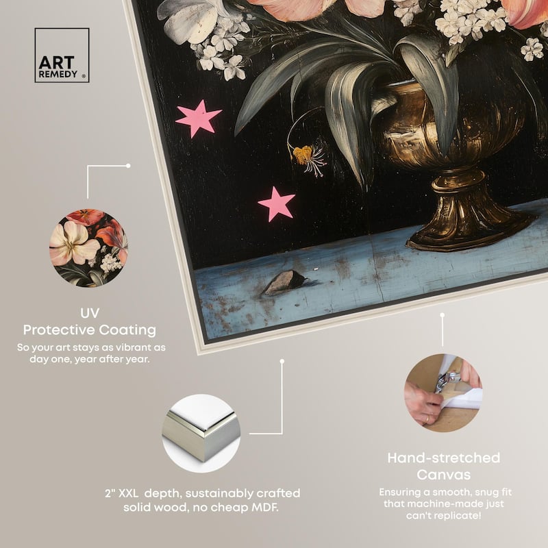 TANY's Floral Universe I Canvas by Art Remedy