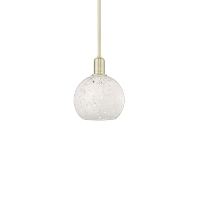 Innovations Lighting 716-1S-11-8 White Mouchette Pendant White