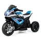preview thumbnail 12 of 17, Gymax 12V Kids Ride on Motorcycle Licensed BMW 3 Wheels Electric Toy Blue