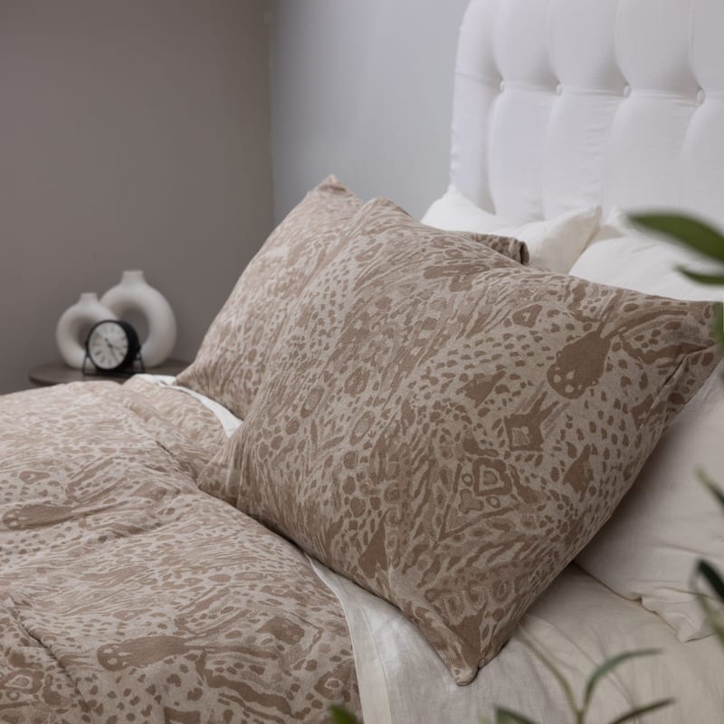 Ramira Duvet Cover, Mushroom