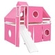 preview thumbnail 4 of 9, Full Size Loft Bed with Slide, Tent and Tower