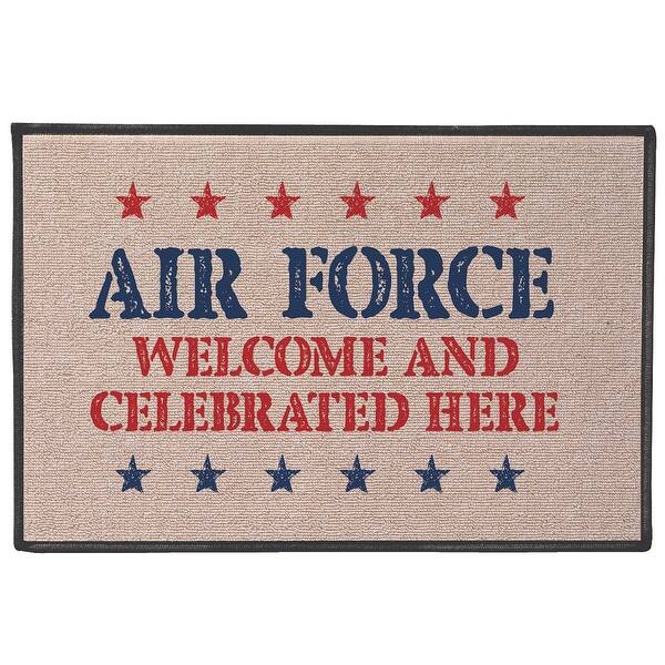 Shop Military Welcome And Celebrated Here Doormats Air Force