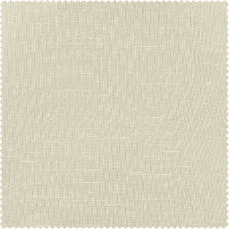 Exclusive Fabrics Solid Vintage Textured Faux Dupioni Silk Pleated Blackout Curtain (1 Panel)