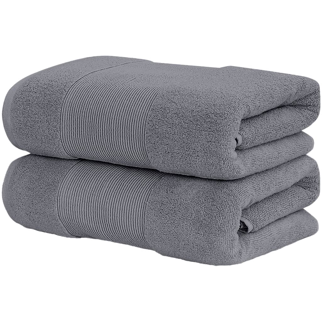 Modern Threads Air Cloud 2-Pack Oversized Bath Sheet Set