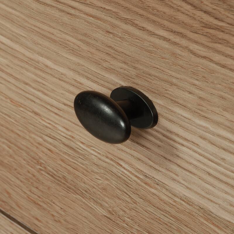 Engineered Wood Transitional Computer Desk Slide-Out Keyboard Tray