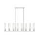 Option Striped Clear / Polished Nickel