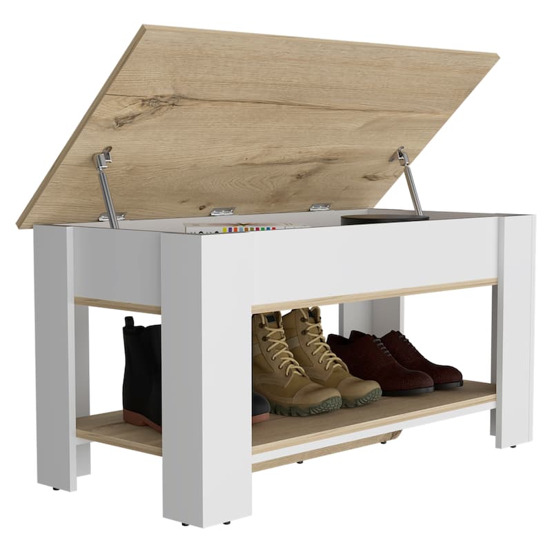 Storage Table Extendable Table Shelf Lower Shelf