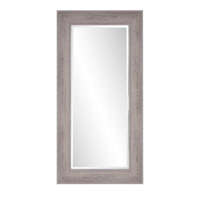 Allan Andrews Ashford Gray Rectangular Framed Wall Mirror