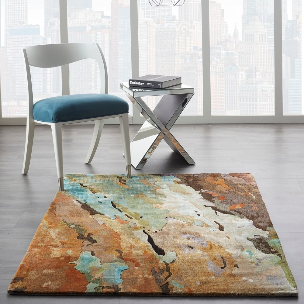Nourison Prismatic Modern Abstract Area Rug