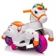 preview thumbnail 2 of 9, Colorful Unicorn stroller,Electric Toy Bike wTraining Wheels and Music