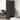 vidaXL Room Divider Privacy Screen Living Room Black Solid Wood Paulownia