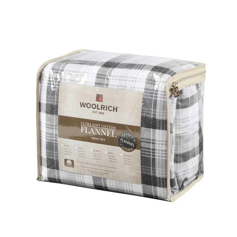 Woolrich Cotton Flannel Sheet Set