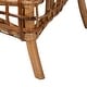 preview thumbnail 7 of 9, bali & pari Babette Modern Bohemian Natural Brown Rattan Arm Chair