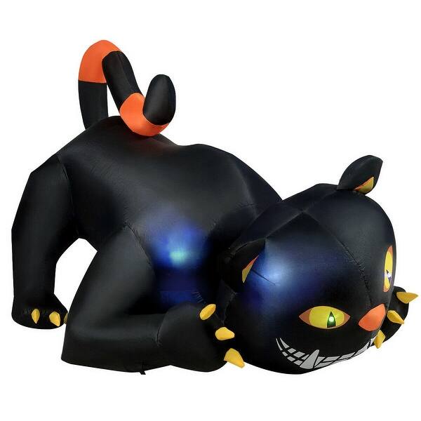 Shop Gymax 6 Outdoor Halloween Lights Inflatable Giant Creeping