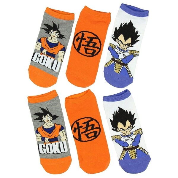 Shop Dragon Ball Z 3 Pack No Show Socks Unisex Low Cut Ships To