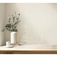 preview thumbnail 2 of 5, Fine Decor Santina Eggshell Trellis Wallpaper
