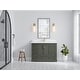 preview thumbnail 72 of 161, Willow Collection 48 in W x 22 in D x 36 in H Boston Single Bowl Sink Bathroom Vanity with Countertop