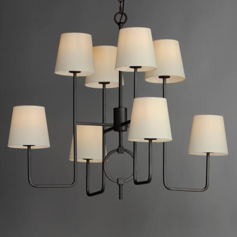 Maxim 27728OF Paoli 8 Light 34" Wide Chandelier